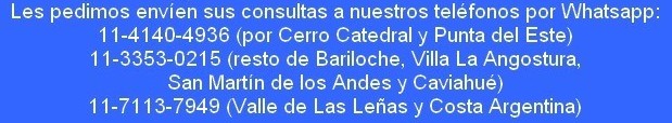 Teléfonos Buenas vacaciones